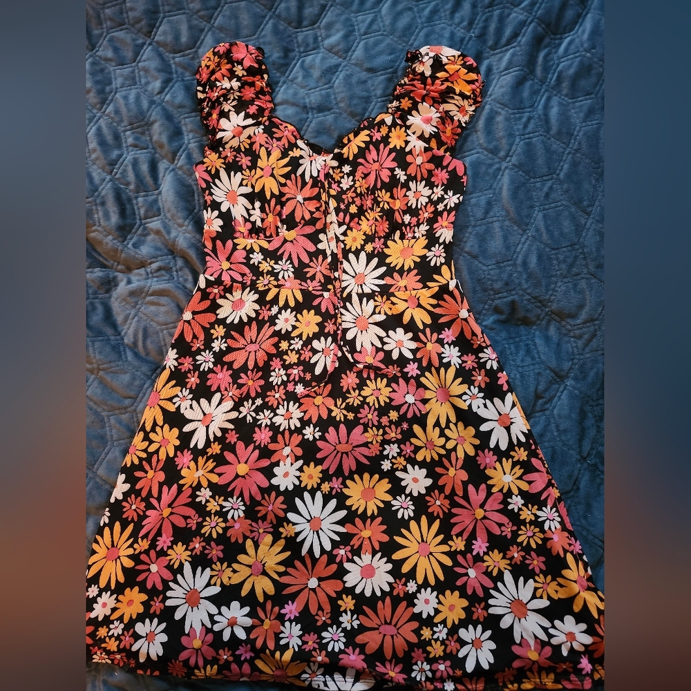 Floral Print Women's Dress